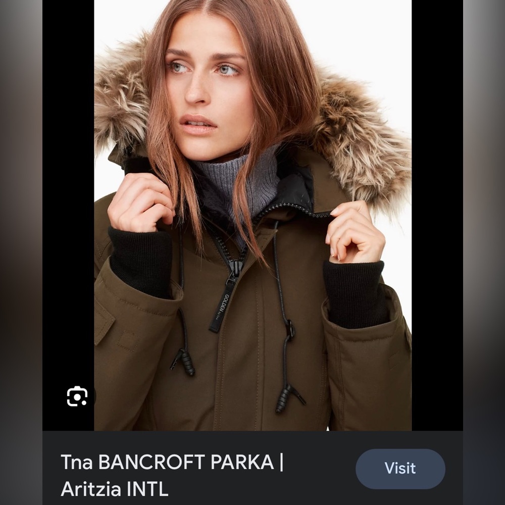 Aritzia Vegan Bancroft Parka